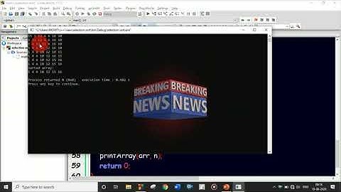 Selection sort in Array in hindi with practical and animation fully explained || skill up with mohit
