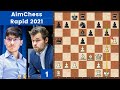 Scacco Matto Sorprendente!  -  Firouzja vs Carlsen | Aimchess Rapid 2021