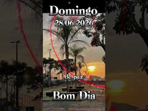 Oração da Manhã de Domingo 🙏 Obrigado Senhor por este dia! (28/06/2026)*Bom dia! 🌅