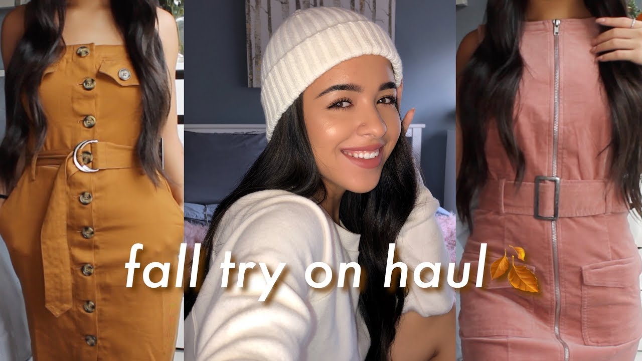 FALL TRY ON CLOTHING HAUL 2018 | Raimi Reyes clothing haul 2019