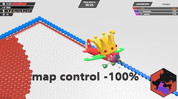 How to play - Hexanaut.io [Superhex.io] Map management. 100 %
