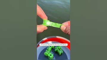 Chì lá cuộn tàng hình có chia vạch sẵn tiện lợi #cauca #fishing #shorts