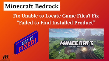 Minecraft Bedrock: Unable to Locate Game Files? Fix “Failed to Find Installed Product”