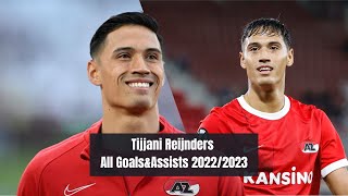 Tijjani Reijnders || All goals & Assists 2022/2023  • AZ Alkmaar