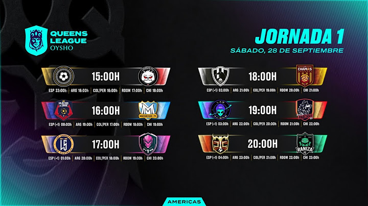 👑 Queens League Oysho Americas - JORNADA 1 ⚽ #QUEENSLEAGUEJ1