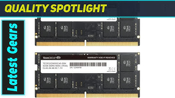 TEAMGROUP DDR5 SODIMM: Amazing Laptop Memory Upgrade!
