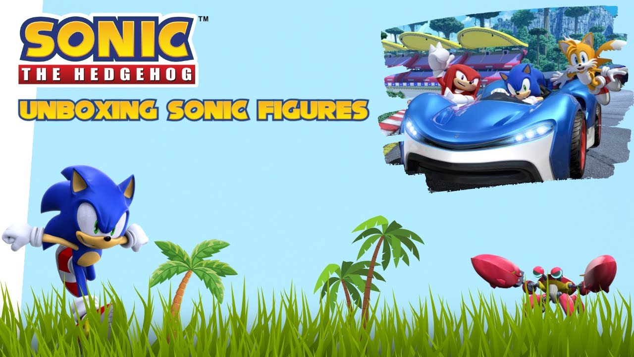 Sonic The Hedgehog: Sonic, Crabmeat, Super Sonic Figures | Sonic/Tails/Knuckles Die-Cast Vehicles