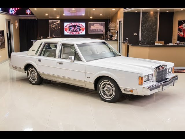 1989 Lincoln Towncar For Sale Youtube