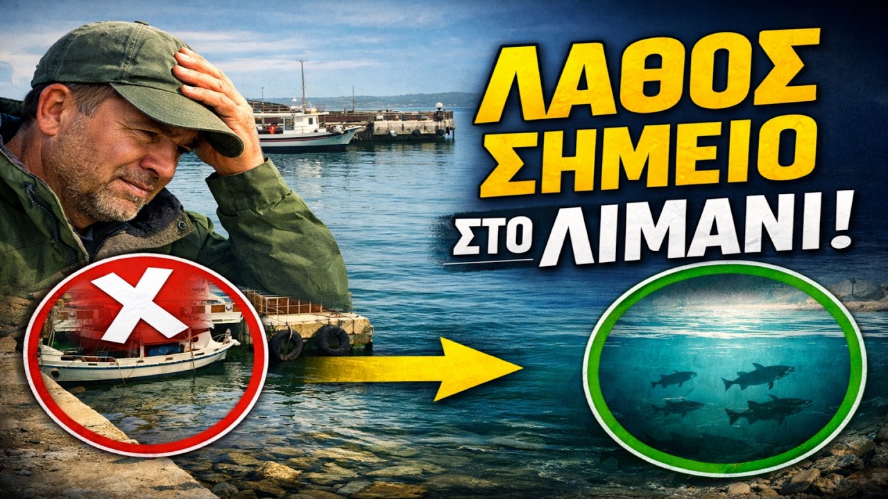 Γιατί δεν πιάνεις στο λιμάνι; Το λάθος που κάνεις ΑΚΟΜΑ και στην καλύτερη ώρα.