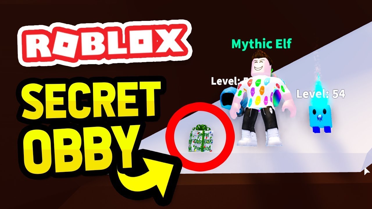 How To Find The Secret Obby In Present Wrapping Simulator Youtube - do the obby for a free dominus read description roblox