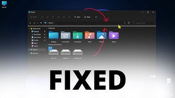 How to remove the white line below the address bar in File Explorer | Windows 11