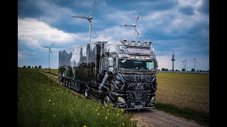 Siegfried-Truck | Der Drachentöter - DAF New XF von Heide-Logistik