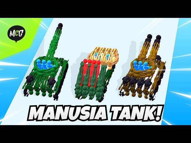 Tank Dari Manusia Stickman! - Human Vehicle class=