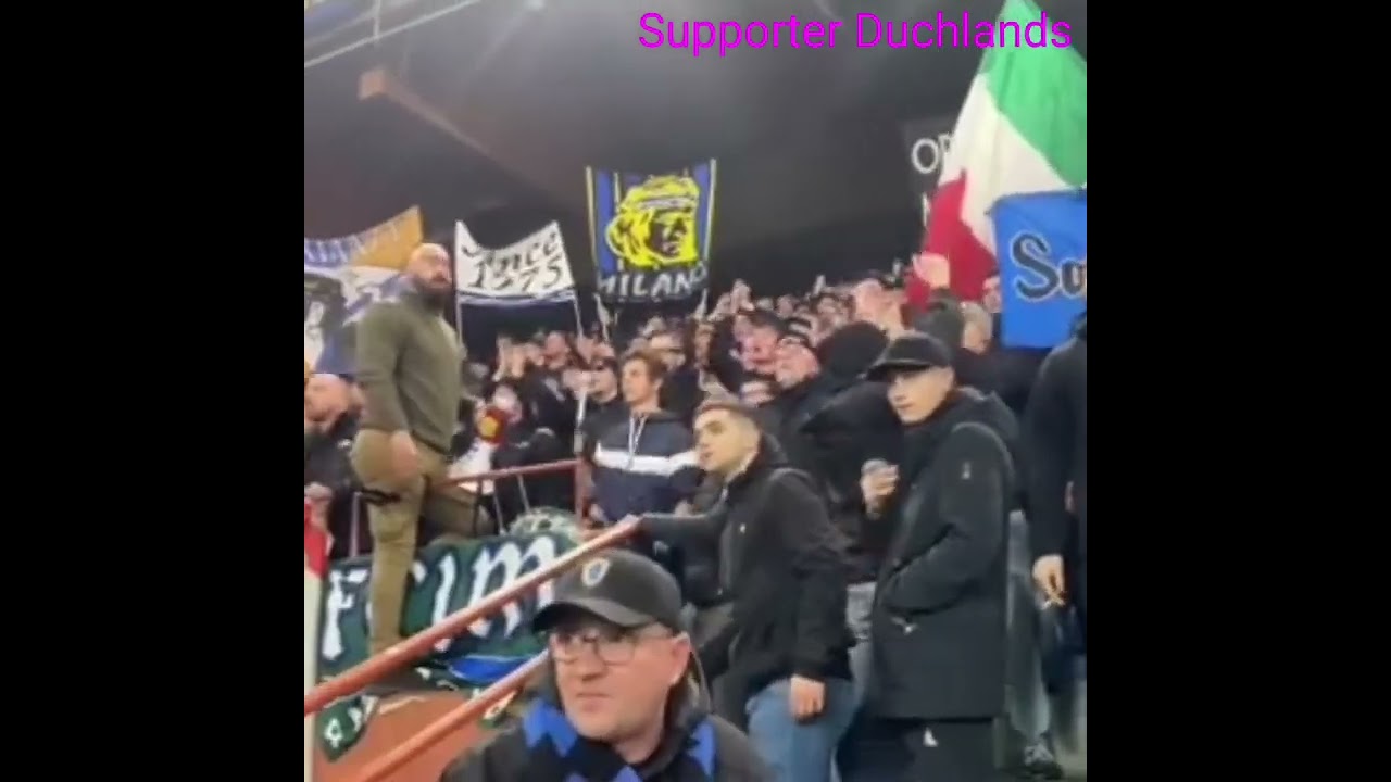 Curva Nord Milano a genova