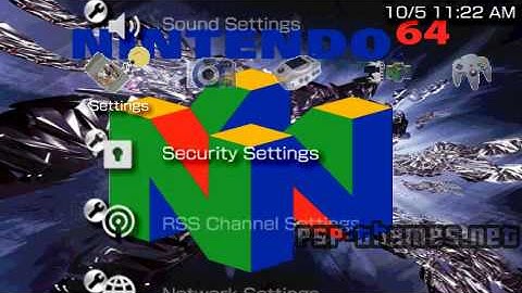 PSP Theme N64 PSP-Themes.NET