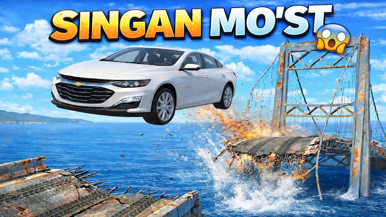 SINGAN KO‘PRIKDA OMON QOLAMANMI?! 😱 GTA 5 CHALLENGE
