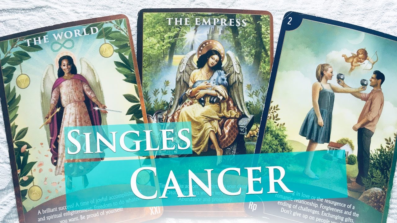 CANCER SINGLES - THEY NEED TO KNOW IF YOU'RE SINGLE BEFORE INVITING YOU TO AN EVENT.