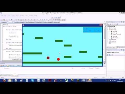 Bouncy Ball Game in Visual Basic