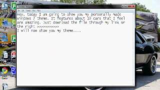 Windows 7 Car Theme