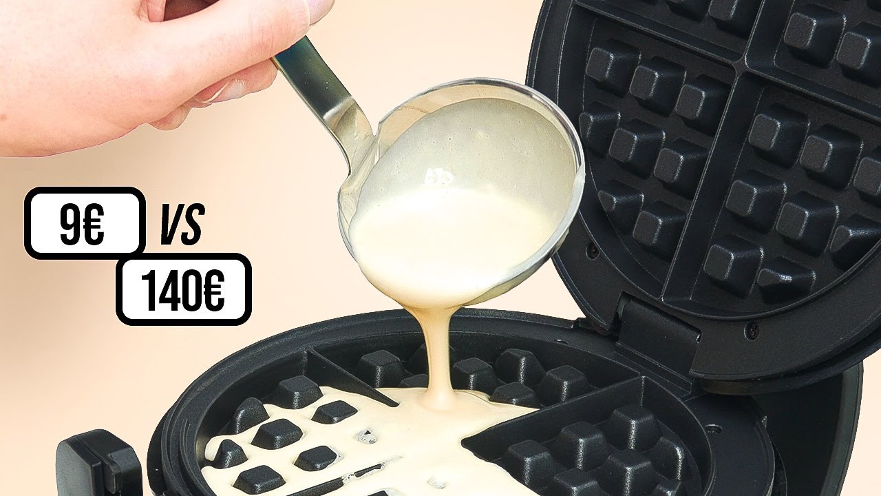 Le gaufrier le plus cher est-il vraiment le plus efficace ?