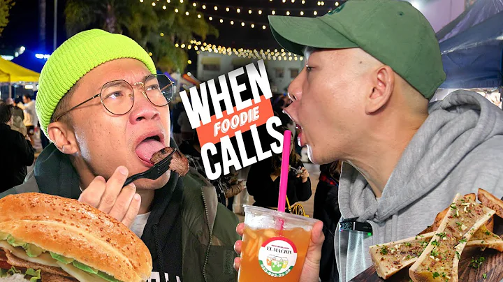 Best Tacos in LA?! Smashing Tortas at the Los Feliz Night Market - When Foodie Calls Ep. 30