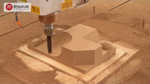 3 axis CNC machining center for large wood pattern mold making