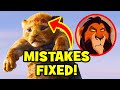 17 Disney Mistakes FIXED In THE LION KING (2019)