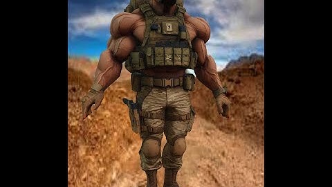 Soldier Dog. Model 3D. iClone 8, Character Creator 4 & 5, Blender, Unreal Engine...