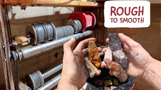 Transforming Stones: Rock Tumbler Grit Exchange