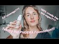 Testing out PHOERA foundation | Full Coverage? | Cruelty Free and Vegan?