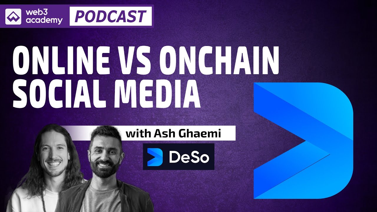 Onchain Social Media is Better than Online Social Media | Ash Ghaemi @ DeSo