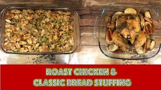 Roast Chicken & Classic Bread Stuffing | You and I Can Cook by ASHA D'SOUZA