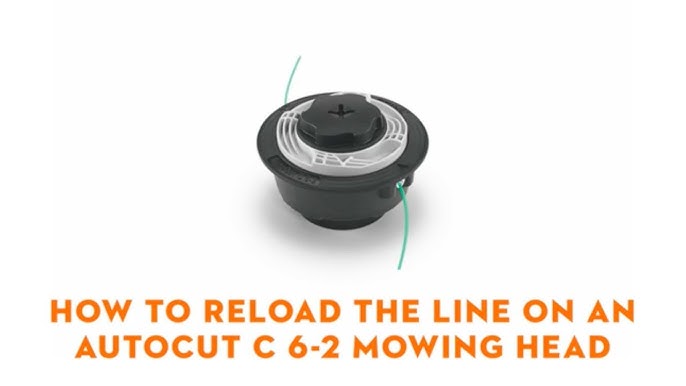 Re Spooling the Stihl FSE 60, FSE 71 & FSE81 Electric Strimmer with C 5-2  Autocut mowing head. ⛳ 
