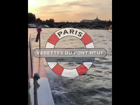 Video: Vedettes du Pont Neuf Sena üzərində qayıq səfərləri