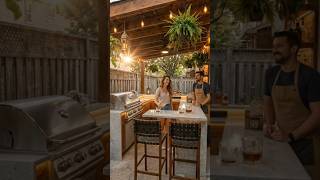 Luxury Backyard Pergola Bar Transformation | Ultimate Outdoor Mini Bar Build😱🍾🍷🥃