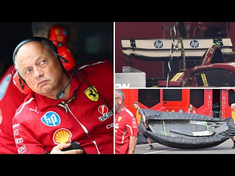 Ferrari Anuncia Renovação Do Chefe De Equipe (Fred Vasseur) | Asas Traseiras Para O Gp Da Hungria F1