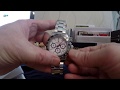 Rolex Daytona White Dial Homage Watch - Pagani Design Daytona Watch