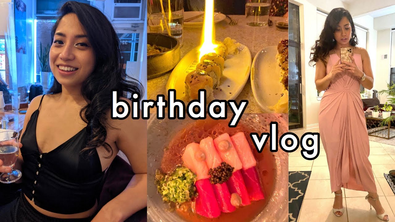 NYC BIRTHDAY WEEKEND VLOG // birthday brunch & dinner, going out in NYC & 30s reflection