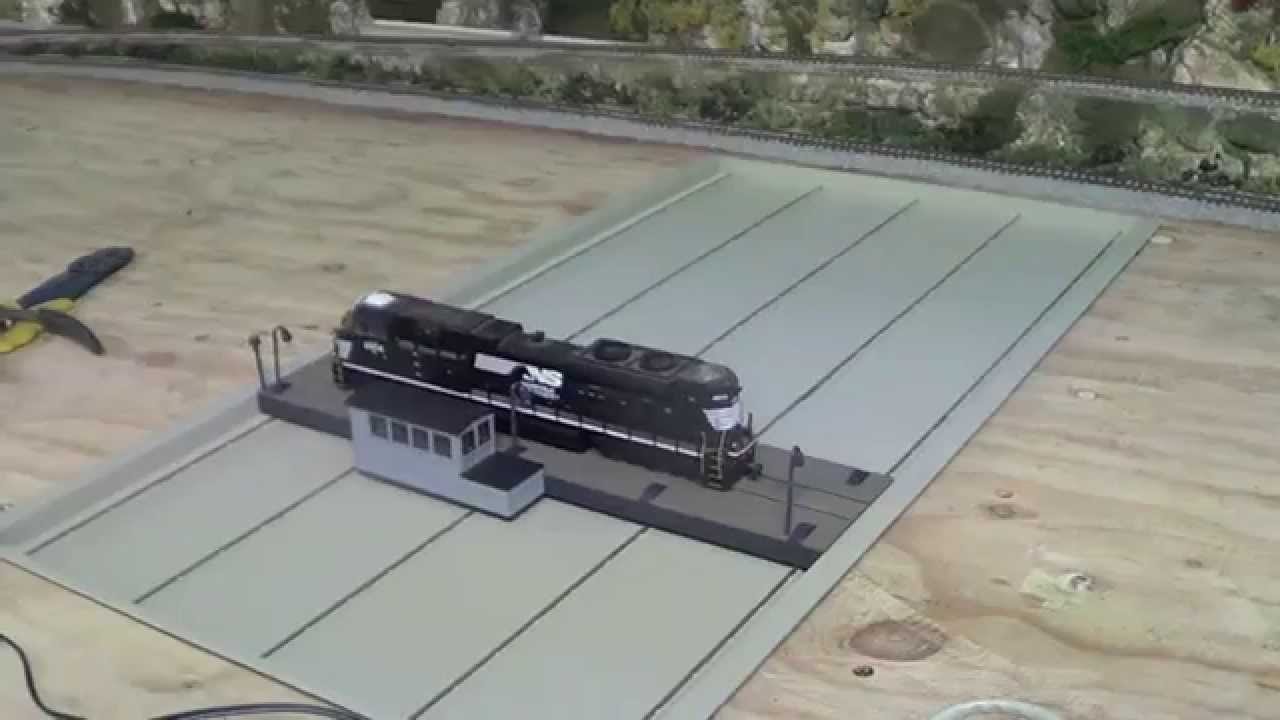 "Walthers Transfer Table" Model Trains Part 42 "B" - YouTube