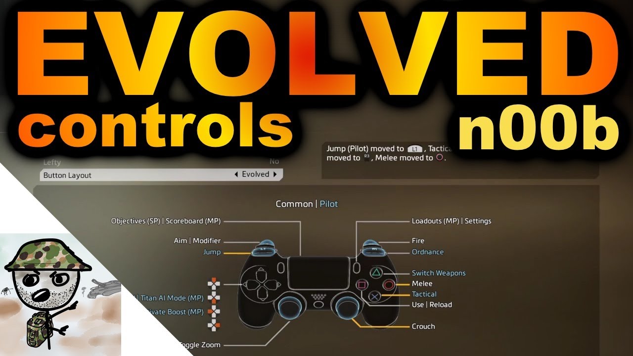 Titanfall 2's Evolved Control Layout - You Should Use This! [PS4]  [Multiplayer] - YouTube