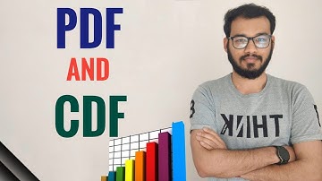 7. Probability Density Function (PDF) and Cumulative Distribution Function (CDF)