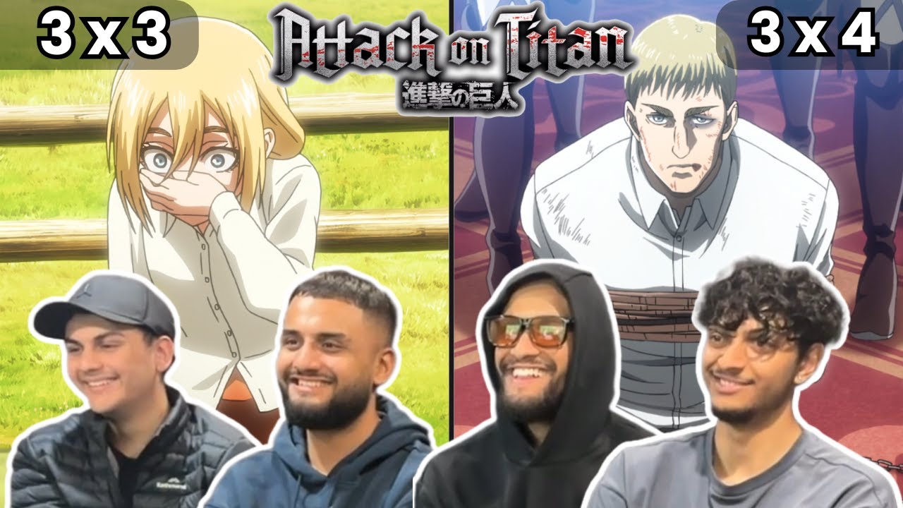 ERWIN'S GAMBLE... | Anime NEWBIES vs. Attack on Titan 3x3 and 3x4 Reaction