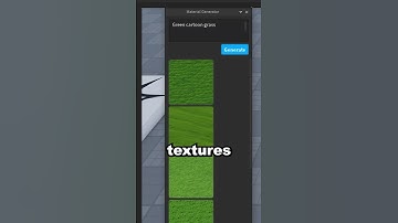 Roblox adds NEW Material Generator in Roblox Studio