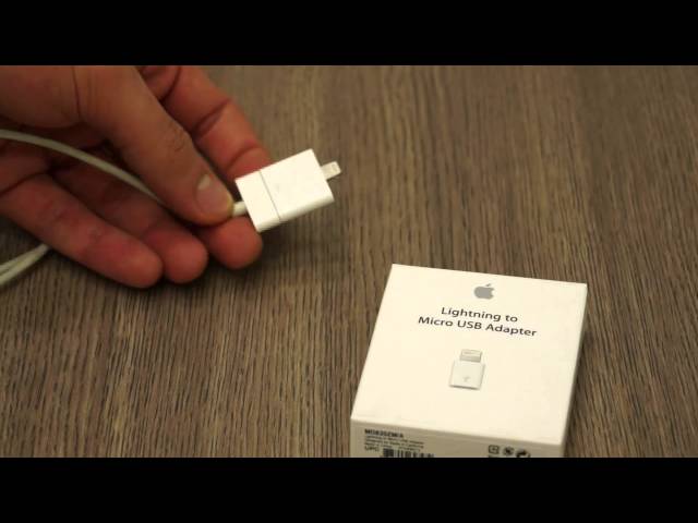 Apple 30 pin to Lightning Adapter and Micro USB to Lightning Adapter Review - iGyaan