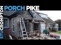 Bricklaying Porch Pike and Solid composite door