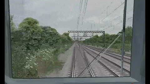 WCML Cab Ride Nuneaton - Rugby