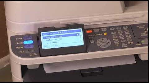 CX2731MFP How To   OKI