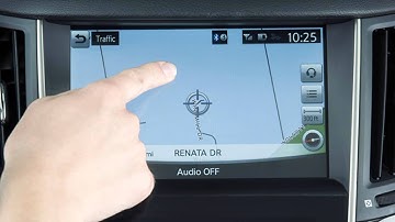 2014 Infiniti Q50 HEV -  Map/Voice Button (if so equipped)