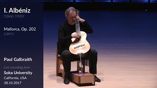 Albéniz: Mallorca • Paul Galbraith Live at Soka University chords