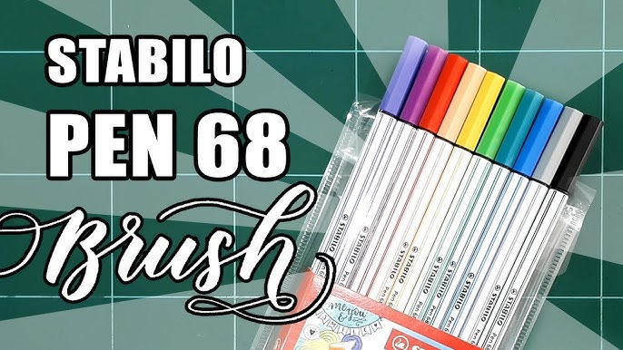 Happy Mail with STABILO Pen 68 and STABILO Pen 68 metallic! 